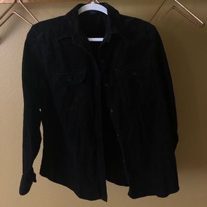 Black casual shirt